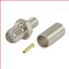 压接式连接器，SMA母头，用于RG58、低损耗195系列线缆的图片
