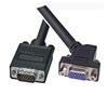SVGA延长线，HD15公头/45度弯角型母头，3英尺（0.9米）的图片