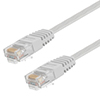 Category 6 Flat Patch Cable, RJ45 / RJ45, White, 25.0 ft的图片