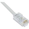 6类阻燃级跳线，RJ45/RJ45，白，20英尺（6.1米）的图片