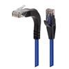 6类直角型跳线，堆叠式，蓝，3英尺（0.9米）的图片