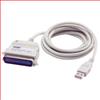 USB/（IEEE 1284）打印机端口转接线，6英寸（1.8米）的图片
