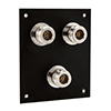 Universal Sub-Panel, Three N Type Feed-Thru Bulkhead Coupler的图片