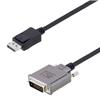 DVI w/Metal Shell Male to DisplayPort LSZH Cable  4 feet的图片